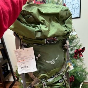 Brand new with tags Osprey hiking backpack